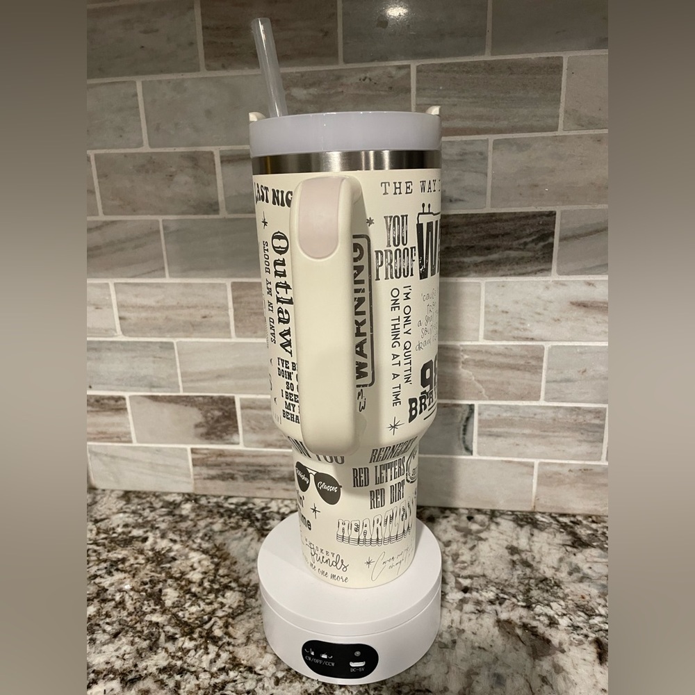 Morgan wallen laser engraved Stanley tumbler pick size color Valentines Day Gift - Picture 5 of 10
